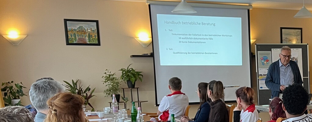 Transferworkshop 2026: Prof. Ludwig während seines Referates