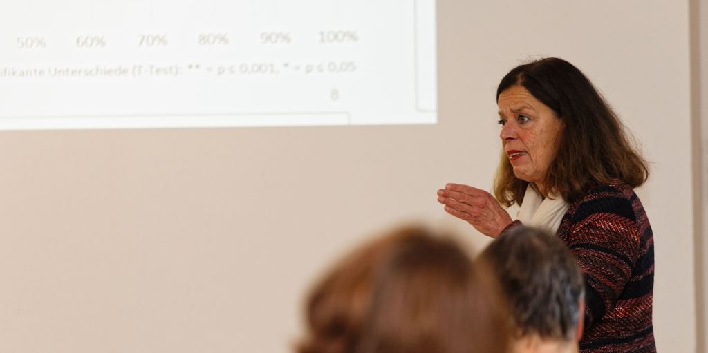 Foto: Petra Angela Ahrens auf dem SCSD-Fachtag 2019