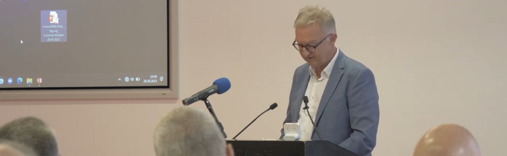 Foto: Soeren Schwesig auf Thementag 2023 in Stuttgart