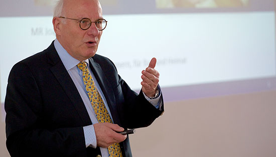 Foto: Joachim Seeger auf dem SCSD-Fachtag 2018