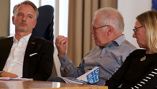 Foto: Podiumsdiskussion auf dem SCSD-Fachtag 2018