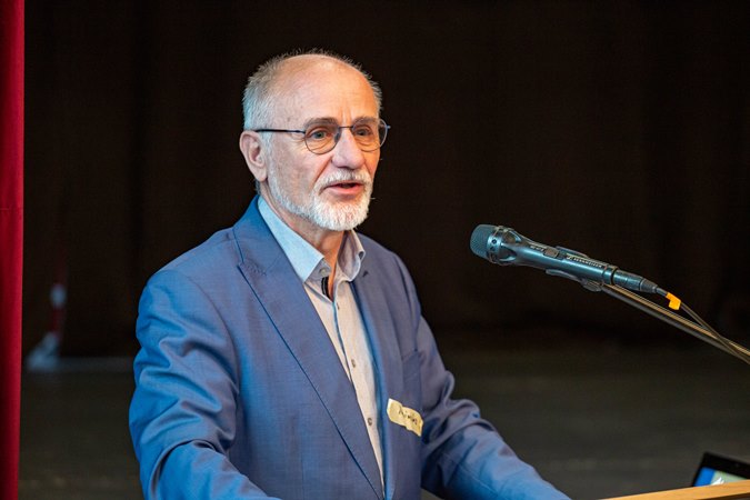 Foto: Prof. Alfred Iwainsky auf dem SCSD-Fachtag 2019