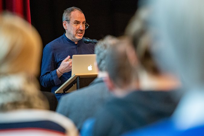 Foto: Jörg Markowski auf dem SCSD-Fachtag 2019