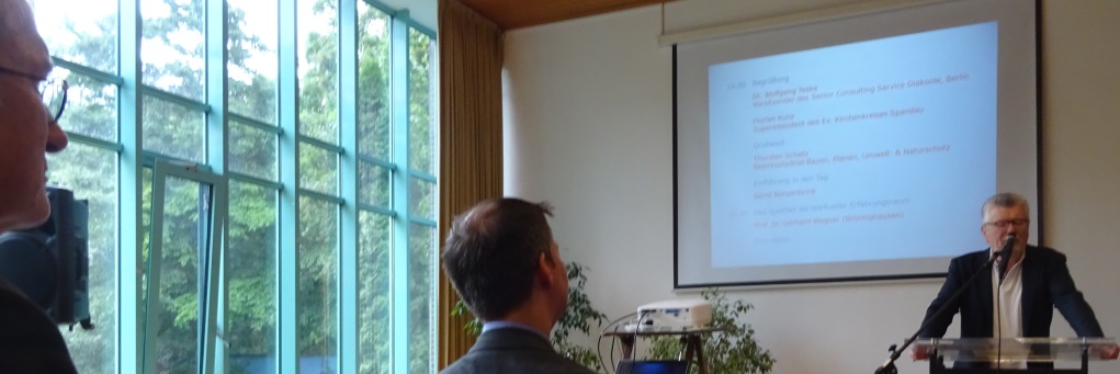 Foto: Prof. Gerhard Wegener als Referent auf dem SCSD Thementag 2022