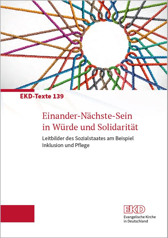 Cover der EKD-Denkschrift "Einander-Nächste-Sein"