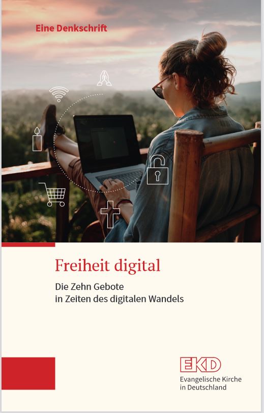 Cover der EKD-Denkschrift "Freiheit digital"